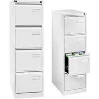 BISLEY LIGHT Hängeregistraturschrank verkehrsweiß 4 Schubladen 41,3 x 62,2 x 132,1 cm BISLEY LIGHT Hängeregistraturschrank verkehrsweiß 4 Schubladen 41,3 x 62,2 x 132,1 cm von BISLEY LIGHT