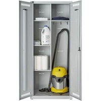 BISLEY LIGHT Putzmittelschrank GL08AZ-245 GL08AZ245 lichtgrau 80,0 x 50,0 x 185,0 cm, aufgebaut BISLEY LIGHT Putzmittelschrank GL08AZ-245 GL08AZ245 lichtgrau 80,0 x 50,0 x 185,0 cm, aufgebaut von BISLEY LIGHT
