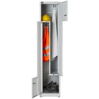 BISLEY LIGHT Z-Spind lichtgrau GL04Z245, 2 Schließfächer 40,0 x 50,0 x 185,0 cm BISLEY LIGHT Z-Spind lichtgrau GL04Z245, 2 Schließfächer 40,0 x 50,0 x 185,0 cm von BISLEY LIGHT