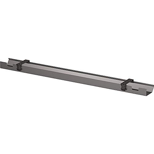 BISLEY Cito Kabelkanal für Schreibtisch B 2000 mm, Metall, 334 Anthrazitgrau, 1.5 x 18.5 x 0.7 cm von BISLEY