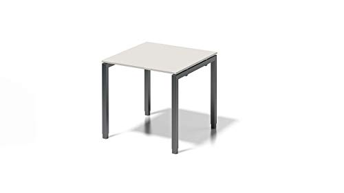 BISLEY Cito Schreibtisch, 650-850 mm höheneinstellbares U-Gestell, Metall, Gw334 Dekor Grauweiß, Gestell Anthrazitgrau, 80 x 80 x 85 cm BISLEY Cito Schreibtisch, 650-850 mm höheneinstellbares U-Gestell, Metall, Gw334 Dekor Grauweiß, Gestell Anthrazitgrau, 80 x 80 x 85 cm von BISLEY