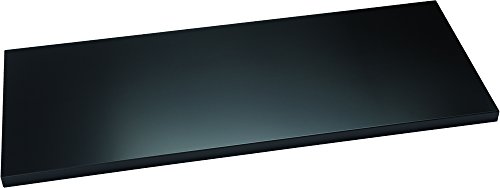 BISLEY Fachboden mit Lateralhängevorrichtung für Flügeltürenschrank Universal, B 914 mm, Metall, 333 Schwarz, 35.3 x 90.9 x 2.3 cm von BISLEY