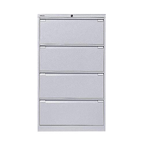 BISLEY Hängeregistraturschrank, doppelbahnig, DIN A4, 4 HR-Schubladen, Metall, 355 Silber, 62.2 x 80 x 132.1 cm BISLEY Hängeregistraturschrank, doppelbahnig, DIN A4, 4 HR-Schubladen, Metall, 355 Silber, 62.2 x 80 x 132.1 cm von BISLEY