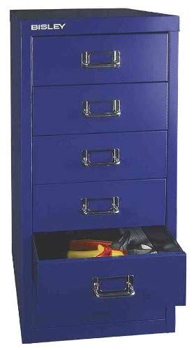 BISLEY MultiDrawer, 29er Serie, DIN A4, 6 Schubladen, Metall, 355 Silber, 38 x 27.9 x 59 cm BISLEY MultiDrawer, 29er Serie, DIN A4, 6 Schubladen, Metall, 355 Silber, 38 x 27.9 x 59 cm von BISLEY