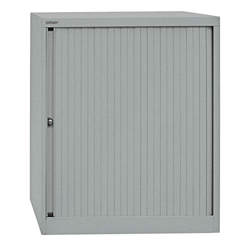 BISLEY Rollladenschrank EuroTambour, 2 Fachböden, 2,5 OH, Metall, Sl355 Rollladen/Korpus Silber, 43 x 80 x 103 cm BISLEY Rollladenschrank EuroTambour, 2 Fachböden, 2,5 OH, Metall, Sl355 Rollladen/Korpus Silber, 43 x 80 x 103 cm von BISLEY