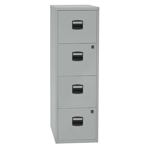 BISLEY | Hängeregistraturschrank PFA | 4 Schübe | silber BISLEY | Hängeregistraturschrank PFA | 4 Schübe | silber von BISLEY