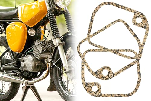3x Vergaserdichtung aus Kork für Schwimmergehäuse, alle Vergaser 16N1, 16N3, 19N1 für Simson S50, S51, S70, S53, KR51, SR4, SR50 von BISOMO