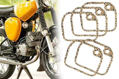 5x Vergaserdichtung aus Kork für Schwimmergehäuse, alle Vergaser 16N1, 16N3, 19N1 für Simson S50, S51, S70, S53, KR51, SR4, SR50 von BISOMO