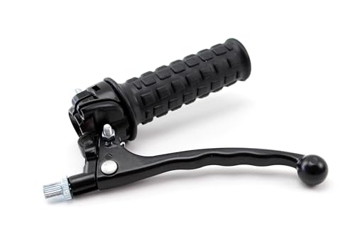 BISOMO Gasgriff mit Bremshebel Armatur für Tomos A3 A35 Moped Mofa Komplett Schwarz von BISOMO