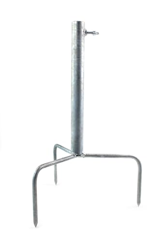 BISOMO Sonnenschirmständer Rasendorn Erdspieß verzinkt 27-35 mm Schirmhalter Garten rasenschonend, Sonnenschirmständer:27 mm BISOMO Sonnenschirmständer Rasendorn Erdspieß verzinkt 27-35 mm Schirmhalter Garten rasenschonend, Sonnenschirmständer:27 mm von BISOMO