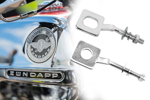 Kettenspanner Set rechts + links kompatibel mit Zündapp R50 RS50 C50 CS GTS Hai KS Roller von BISOMO