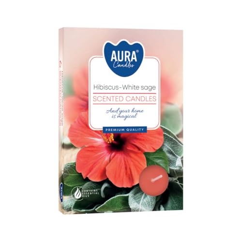 Duftwärmer BISPOL 4H HIBISKUS - WEIß EDELSTAHL 6St. von BISPOL