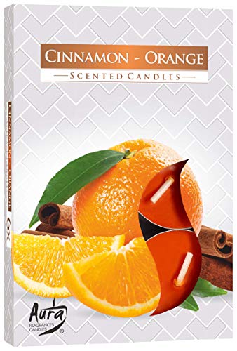 Scented Tealights Cinnamon_Orange 6p. Scented Tealights Cinnamon_Orange 6p. von BISPOL