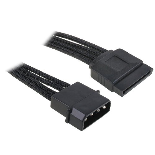 BitFenix Adapter (Molex zu SATA), 45 cm schwarz/schwarz von BITFENIX