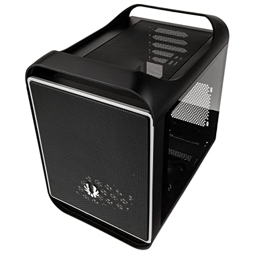 BitFenix Prodigy M 2022 - Kompaktes Micro ATX & Mini ITX Gehäuse, Mesh-Front, Tempered Glass Fenster, Schwarz für Gaming Pc von BITFENIX