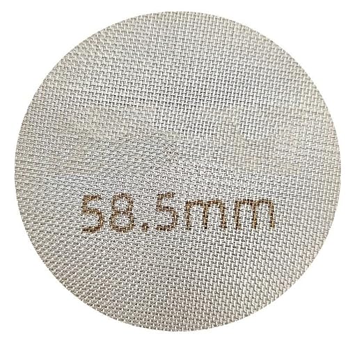 Puck Screen 58mm, Puck Screen 58.5 Puck Sieb 4 Stück Gesinterte Kaffeefilter für Espresso Coffee Siebträger Zubehör 1.7mm Dicke 150μm Edelstahl 316 Wiederverwendbar Rostfrei (3, 58mm) von BITHAI
