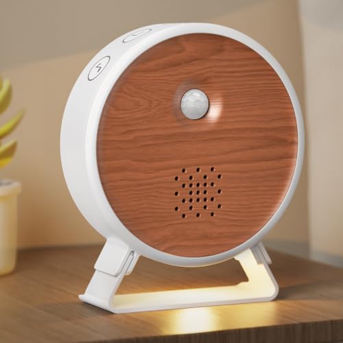 BITIWEND Vogelzwitscher Bewegungsmelder Box mit Licht & abnehmbar Stand Aufladbar Naturgeräuschebox Nature Sound Box Vogelgeräusche, Meer, Bachgeflüster, Lagerfeuer Musikbox mit Bewegungssensor BITIWEND Vogelzwitscher Bewegungsmelder Box mit Licht & abnehmbar Stand Aufladbar Naturgeräuschebox Nature Sound Box Vogelgeräusche, Meer, Bachgeflüster, Lagerfeuer Musikbox mit Bewegungssensor von BITIWEND