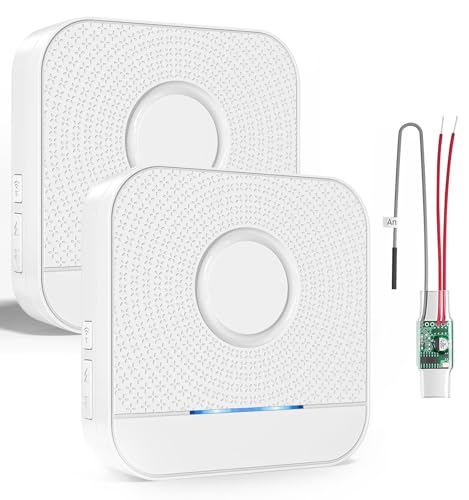 Funksignal Weiterleitung für Gegensprechanlage Klingelanlagen Türklingel und Gong Funk Erweiterung Set Funkkonverter 3-24V AC/DC mit Empfänger 0-110dB Funksignal Weiterleitung für Gegensprechanlage Klingelanlagen Türklingel und Gong Funk Erweiterung Set Funkkonverter 3-24V AC/DC mit Empfänger 0-110dB von BITIWEND