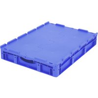 Bito Eurostapelbehälter XL mit Deckel XLD86121D L800xB600xH138 mm, blau von BITO