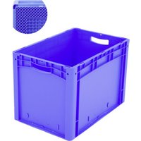 Bito Eurostapelbehälter XL / XL 64421RX mit Rippenboden L600xB400xH420 mm, blau von BITO