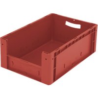 Bito Eurostapelbehälter XL Set / XL 64224 L600xB400xH220 mm, rot Etikett von BITO