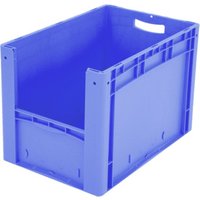 Bito Eurostapelbehälter XL Set / XL 64424 L600xB400xH420 mm, blau Etikett von BITO