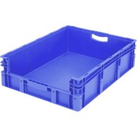 Bito Eurostapelbehälter XL Set / XL 86224 L800xB600xH220 mm, blau Etikett von BITO