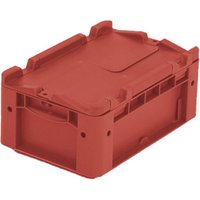 Bito Eurostapelbehälter XL mit Deckel XLD32121 L300xB200xH138 mm, rot von BITO