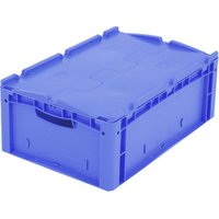 Bito Eurostapelbehälter XL mit Deckel XLD64221 L600xB400xH238 mm, blau von BITO