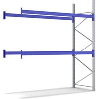 Bito Palettenregal-Set P3 Anbaufeld mit 4 Ebenen H6000xT1100xL1890 mm 1000 kg, unmontiert enzianblau von BITO