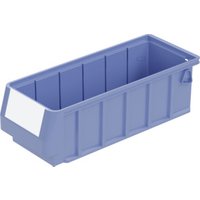 Bito Regalkasten RK Set RK3109, 300 x 117 x 90 mm, taubenblau, inklusive Etikett von BITO