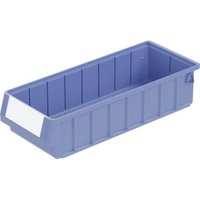 Bito Regalkasten RK Set RK41509, 400 x 156 x 90 mm, taubenblau, inklusive Etikett von BITO