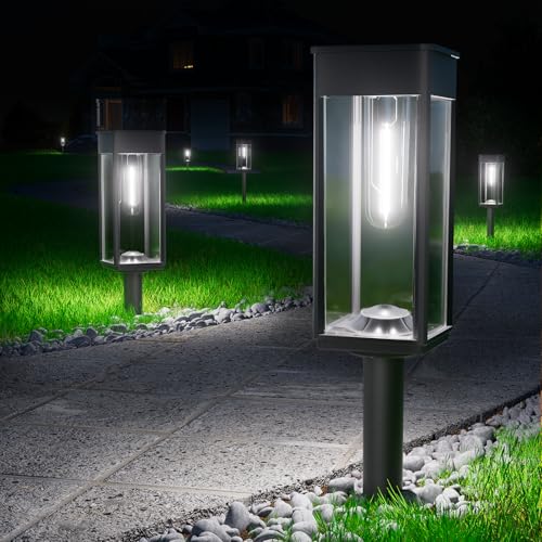 BITPOTT Solarlampen für Außen Garten, 4 Stück Solarleuchten Garten Aussen IP65 Wasserdicht, Extrem Helle LED Gartenleuchten Solar Wetterfest für Terrasse BITPOTT Solarlampen für Außen Garten, 4 Stück Solarleuchten Garten Aussen IP65 Wasserdicht, Extrem Helle LED Gartenleuchten Solar Wetterfest für Terrasse von BITPOTT
