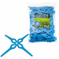 100x Go2Grow Rasentrimmer Messer Ersatz Messer mähen Akku-Rasentrimmer für Rasentrimmer und Akkutrimmer Kunststoff-Messer - Blau von BITUXX