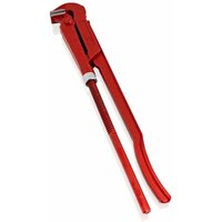 Bituxx - 2 Zoll Eckrohrzange Rohrzange Wasserpumpenzange Klempner Zange abgewinkelt 90° (2 ') von BITUXX