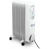 2000W elektrischer Ölradiator Öl Radiator Heizkörper 3 Heizstufen - Bituxx von BITUXX