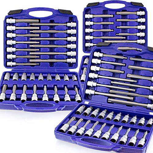 BITUXX 88 tlg Innen Vielzahn Torx Sechskant Innensechskant Steckschlüssel Werkzeug Set Stecknuss Nuss Satz BITUXX 88 tlg Innen Vielzahn Torx Sechskant Innensechskant Steckschlüssel Werkzeug Set Stecknuss Nuss Satz von BITUXX