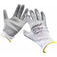 10 Paar xl (10) Schnittschutzhandschuhe Arbeitshandschuhe Handschuh Schnittfest mit pu Beschichtung von BITUXX