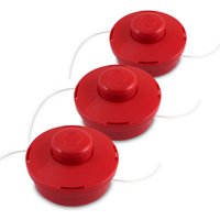 Bituxx - 3x Doppelfadenkopf m10 für Benzin Freischneider Rasentrimmer Motorsense von BITUXX