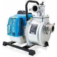 Benzin Wasserpumpe 43ccm Motorpumpe Benzinwasserpumpe Gartenpumpe Garten bis 15000 Liter/h 1,5 Zoll Förderlänge 35m 1,7PS von BITUXX