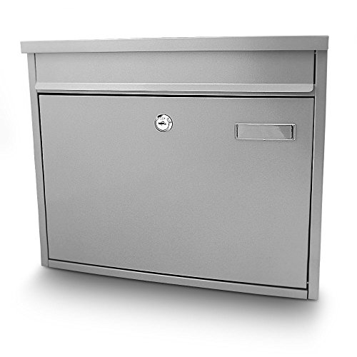 Bituxx Briefkasten Postkasten Mailbox Letterbox Wandbriefkasten Postbox Grau Bituxx Briefkasten Postkasten Mailbox Letterbox Wandbriefkasten Postbox Grau von BITUXX