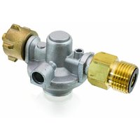 Bituxx Gas Mitteldruckregeler Druckminderer Regler Druckregler 4 Bar inklusive Adapter Dachbrenner Unkrautvernichter von BITUXX