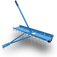 Rasenstriegel Vertikutierer Rasenkamm Rasenlüfter Rechen Entmooser für Rasentraktor oder atv 102cm von BITUXX