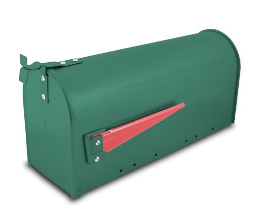 Bituxx US Mailbox Amerikanischer Briefkasten Standbriefkasten Wandbriefkasten Letterbox Grün Bituxx US Mailbox Amerikanischer Briefkasten Standbriefkasten Wandbriefkasten Letterbox Grün von BITUXX