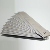 Cuttermesser Klingen Cutterklingen Stahl 18mm (600 Klingen) von BITUXX