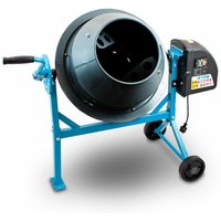 Elektrischer Betonmischer Betonmischmaschine Mörtelmischer Zementmischer 65L von BITUXX