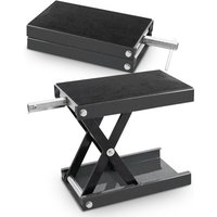 Bituxx - Motorrad Heber Hebebühne Montagebock Scherenheber Montageständer Lift bis 450kg Grau von BITUXX