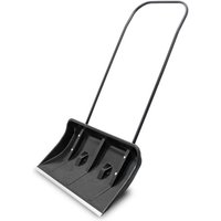 Schneeschieber 80cm Schneeschaufel Schneewanne Schneeschild extra Breit mit Bügelgriff und Räder (1 Stück) - Bituxx von BITUXX