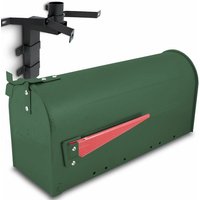 Bituxx - us Mailbox Amerikanischer Briefkasten Grün Letterbox Halterung Wandbriefkasten Bituxx - us Mailbox Amerikanischer Briefkasten Grün Letterbox Halterung Wandbriefkasten von BITUXX
