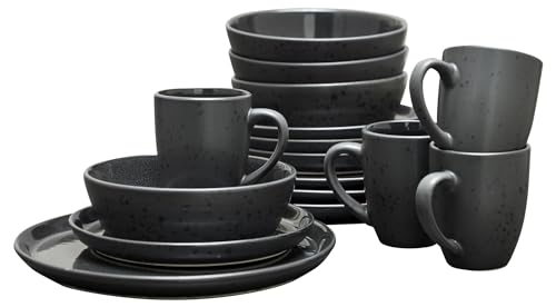 BITZ Geschirrset 16 Teile Galaxy Black BITZ Geschirrset 16 Teile Galaxy Black von BITZ